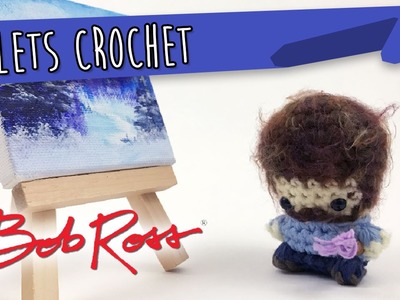 Bob Ross || Watch me Crochet Timelapse