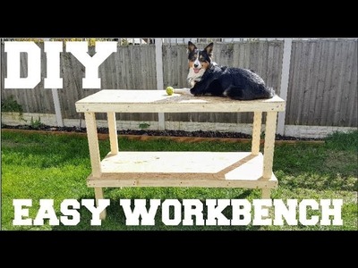 Cheap & Easy DIY Workbench | The Carpenter's Daughter
