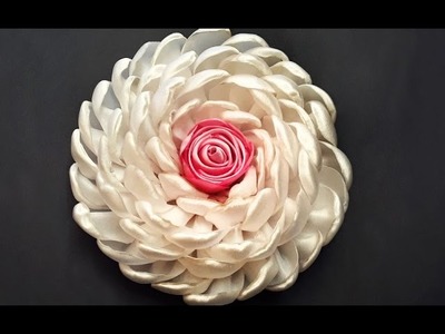 DIY Beautiful Satin Ribbon Flower Making | How to Make Satin Ribbon Flower | StylEnrich