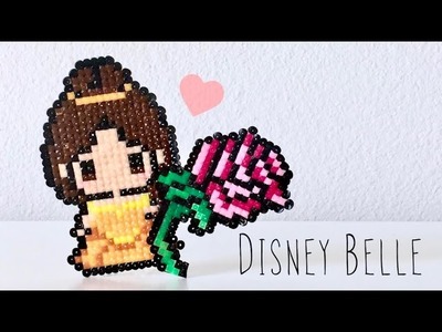 DIY Belle from Disney's Beauty & The Beast Perler Bead