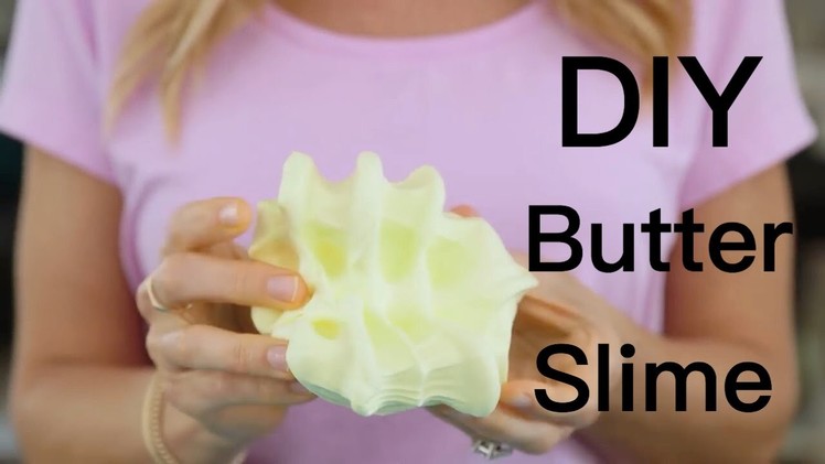DIY Butter Slime!! Two easiest Methods !!