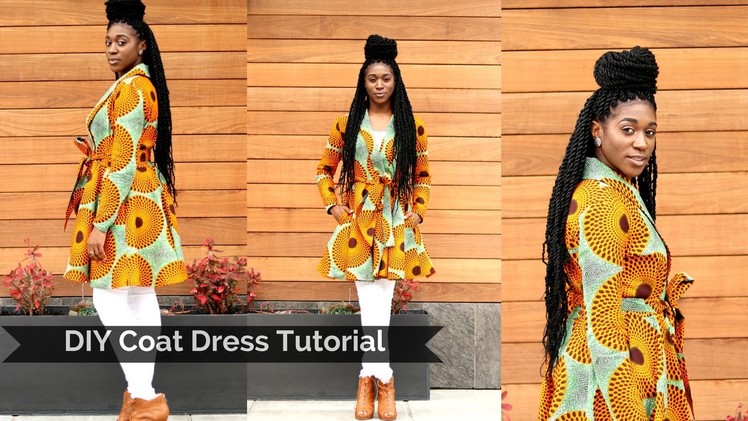 DIY Coat Dress Tutorial Part 1
