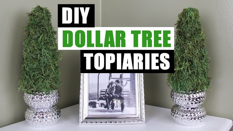 DIY DOLLAR TREE TOPIARIES | Dollar Store DIY Spring Topiary Tutorial | DIY Spring Summer Decor