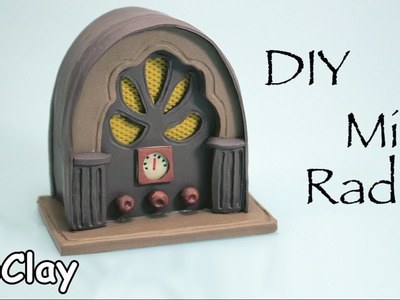 DIY Dollhouse - How to make a miniature Cathedral Radio -