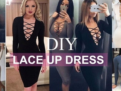 DIY | How To Make A Lace Up Dress + Pattern Making
