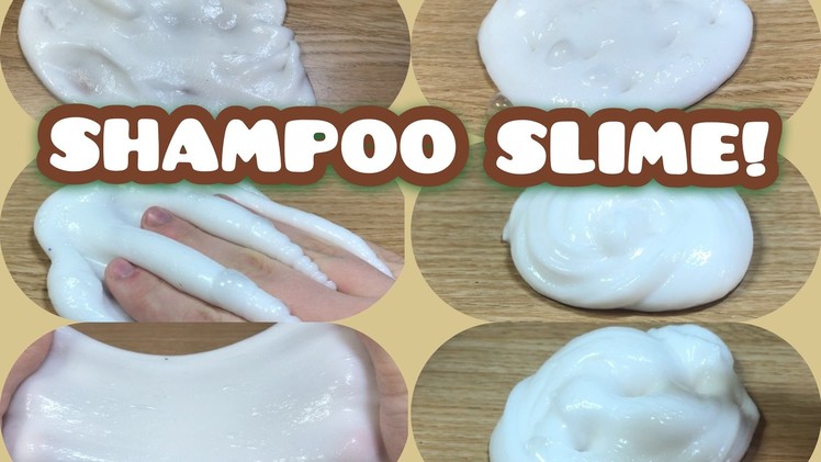 DIY HOW TO MAKE THE BEST SHAMPOO SLIME EVER IN 5 MINUTES!