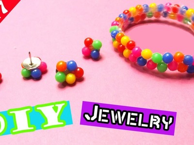 DIY Jewelry Making Tutorial | How to Make a Bracelet, Earrings & Necklace