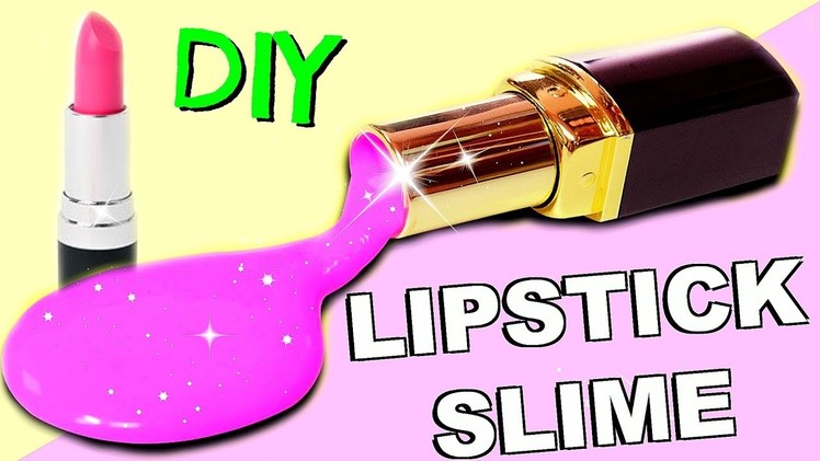 DIY LIPSTICK SLIME I weird MAKE-UP Slime I Schleim aus Lippenstift selber machen I PatDIY