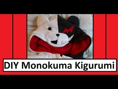DIY Monokuma Kigurumi [Simplicity 8276 Pattern Review]