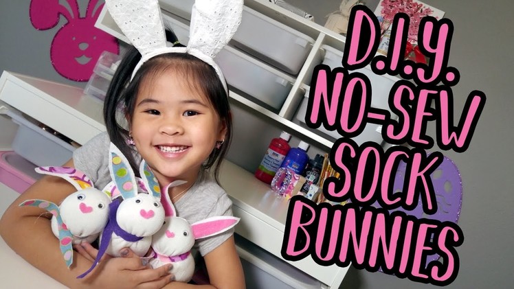 DIY No Sew Sock Bunnies | Easy Spring Crafts | Great DIY for Easter