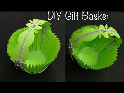 Diy paper basket: How to Make Easy Paper Basket: Christmas Gift Basket