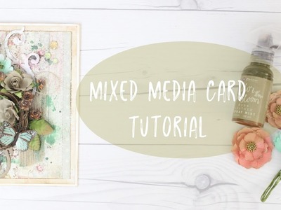DIY | Tutorial | Mixed Media card | step by step