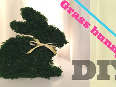 Dollar tree DIY.Grass bunny