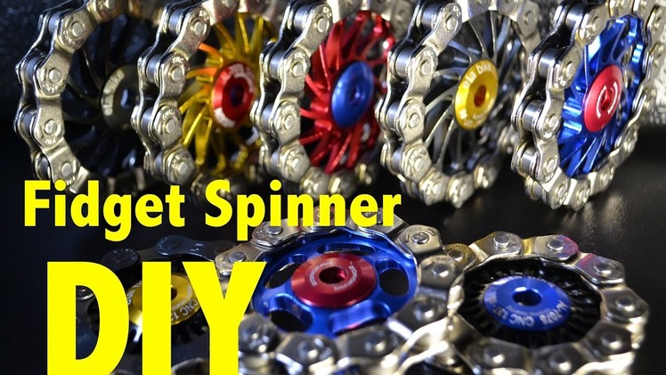 Fidget Spinner DIY: EASY,  Cheap, Ceramic, Metal, Long Spin