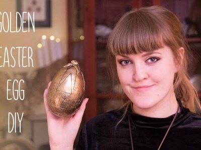 Golden Easter Egg - Harry Potter DIY