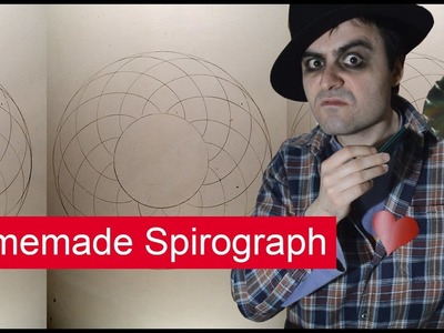 Homemade Spirograph DIY Drawing Tool