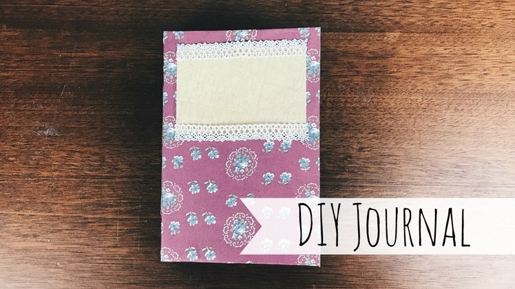 How To Make A Journal | DIY