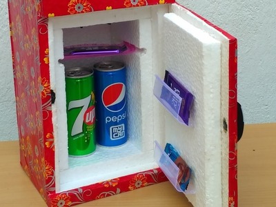 How to make a Mini  Refrigerator  (  Low cost DIY)