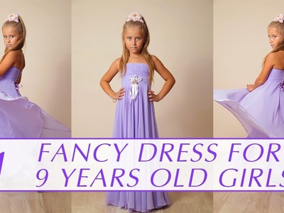 How to sew a dress for 9 years old girl? DIY tutorial 1
