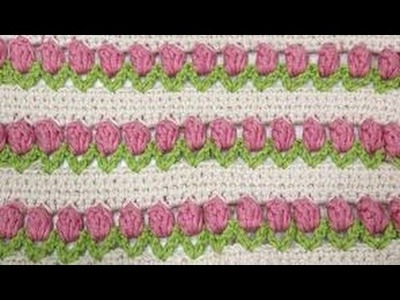 How to - Tulip stitch crochet in English