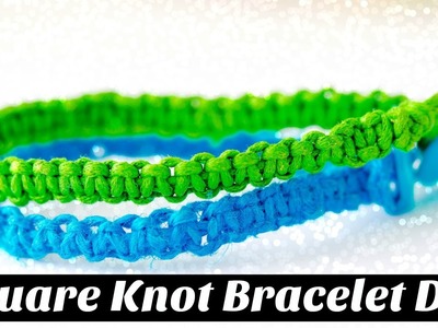 Square Knot Bracelet (Make it Monday) Making Square Knot Bracelet DIY (Bracelet DIY)