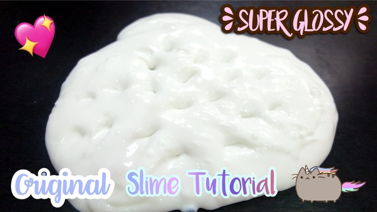 ????????SUPER GLOSSY?!?! Original Slime Tutorial (Bahasa Indonesia) | Friendship DIY