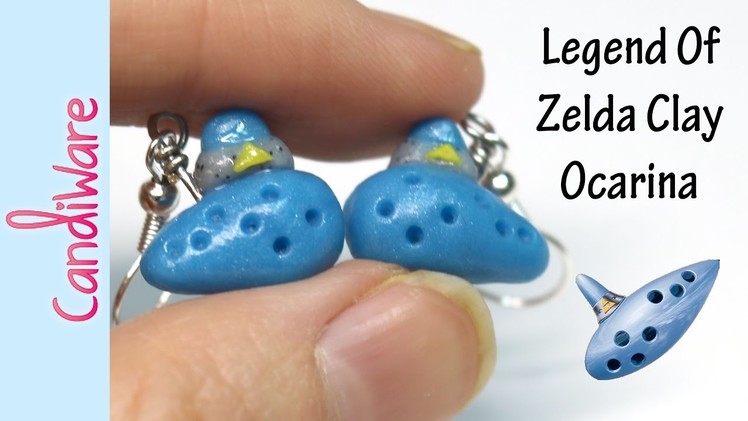 Tutorial: DIY Legend of Zelda Ocarina Earrings - FIMO, Polymer Clay