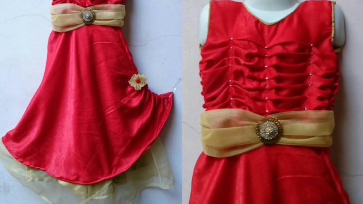 Umbrella cut designer gown DIY |designer gown drafting, cutting and stitching