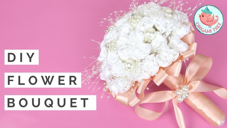 Wedding Bouquet Tutorial - How to Make DIY Flower Bouquet for Weddings & Spring - Real.Fake Flowers