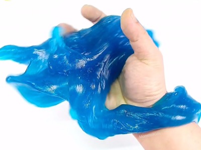 Without Glue Slime | Jiggly Monster Slime ! DIY Guar Gum Slime | Without Borax Tutorial [Snot Slime]