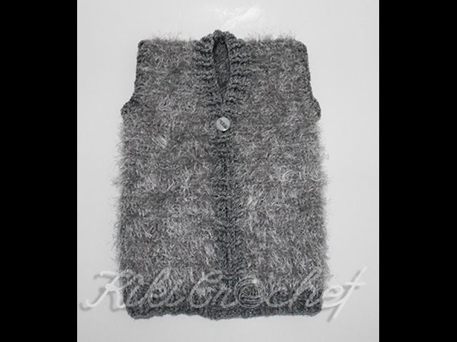 Crochet Furry Vest (pt 1)