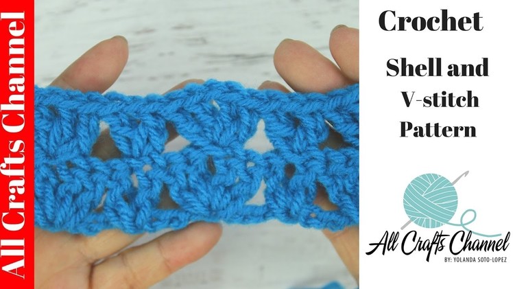 Crochet Shell and V Stitch Pattern