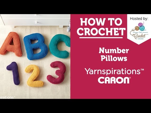How to Crochet a Number Pillow: Crochet Number 0