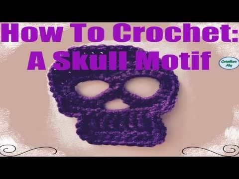 How to Crochet: A Skull Motif