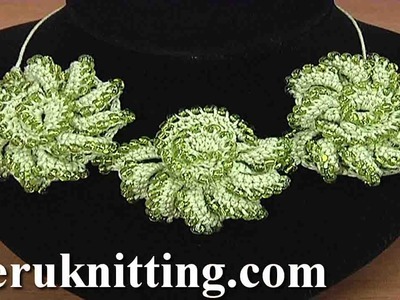 How to Crochet Cord  Necklace Tutorial 156  Preview