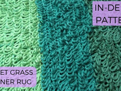 How to Crochet for Beginners: "Sweet Grass" Spring Runner