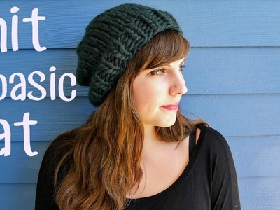 How to Knit a Basic Hat