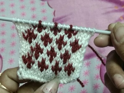 How to knit makkhi wala design in hindi - new sweater design | Knitting pattern |