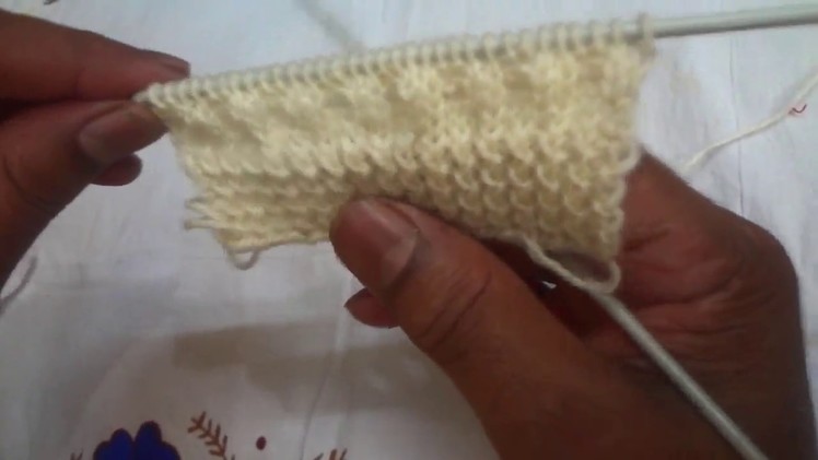 How to Make a Border | Knitting |How to knit border in Hindi | Border Pattern 2