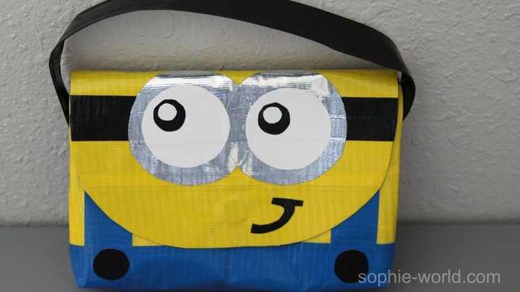 How to Make a Duct Tape Minion Bag | Sophie's World