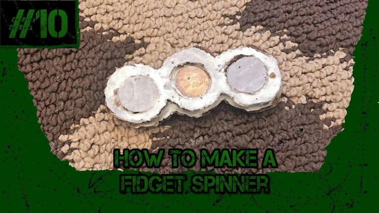 How to Make a Fidget Spinner - No Bearings Needed!