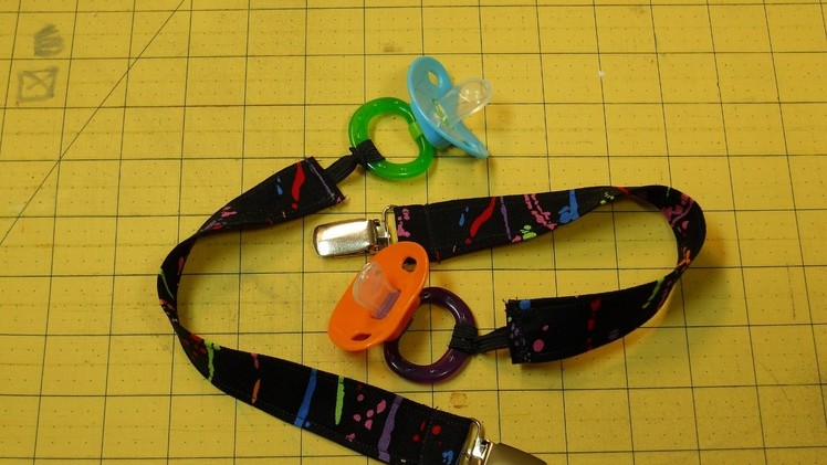 How To Make A Pacifier Clip