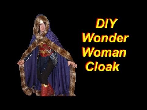 How to Make a Wonder Woman Cloak