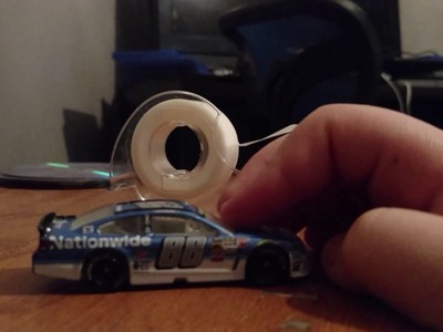 How to make a wrecked NASCAR diecast