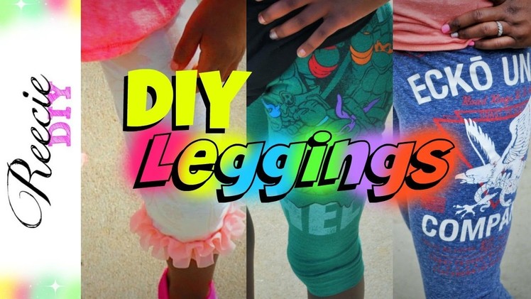 How to Make Leggings for Toddlers, Girls, and Women