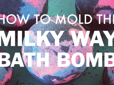 How to Make Milky Way Galaxy Bath Bombs | DIBY.Club