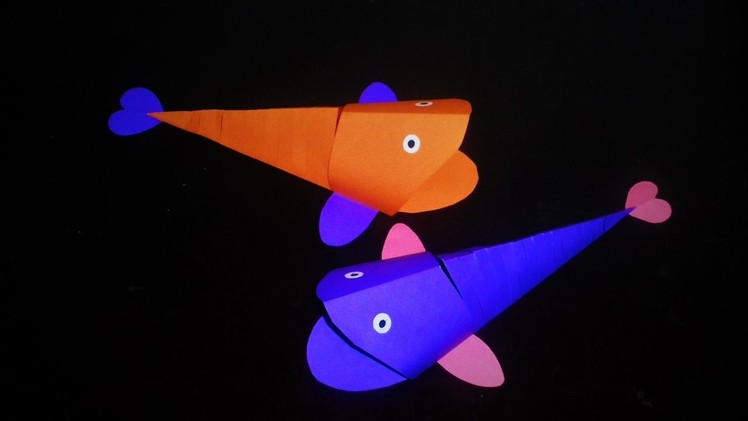 How to Make Moving Fish With Paper