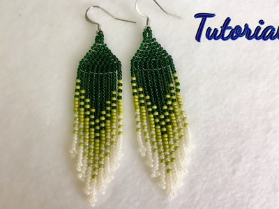 How to make Native American Style Earrings(TUTORIAL)