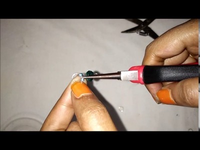 How to make plastic earrings from bottles easy way in home