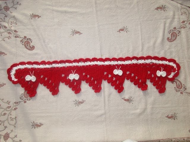 How to Make Toran.Bandarwal.Door hanging using Crochet